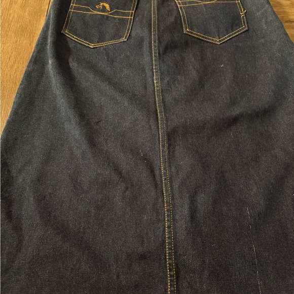 Classic Denim Skirt jordache vintage size 13 - Picture 8 of 10